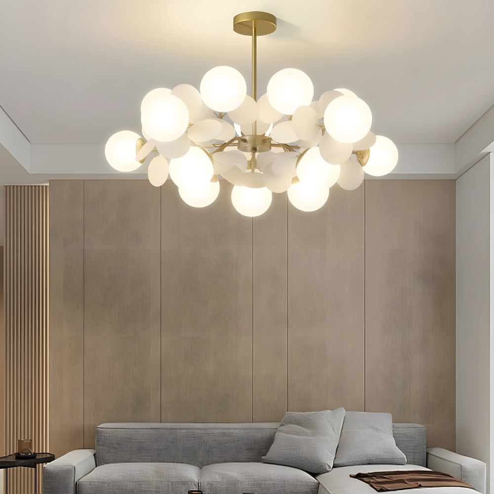 Nordic Chandelier Multicolored Board Art Branch Style Pendant Lights
