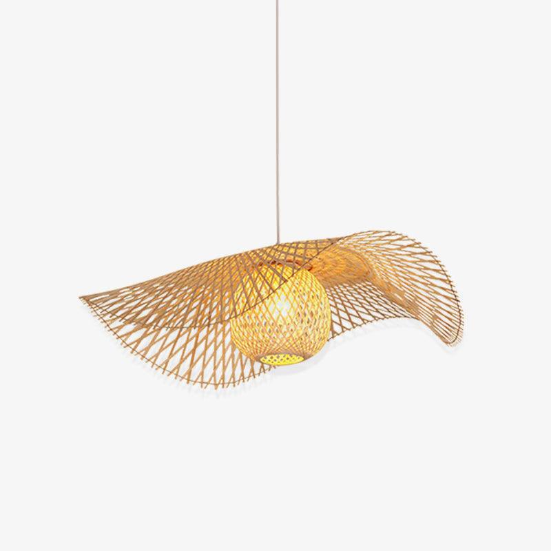 Rustic Bamboo Structure Pendant