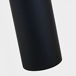 Modern Tall Garden Bollard Light | Minimalist Black Aluminum LED Pathway Lamp