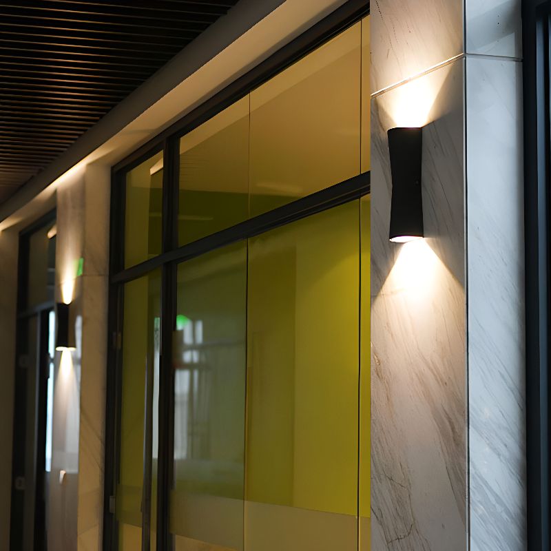 Modern Waterproof Double Head Led Wall Light