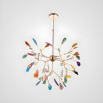 Nordic Minimalist Modern Simple Branch Agate Pendant Lamp