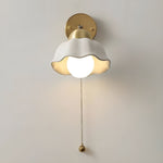 Medieval Ceramic Wall Lamp Japanese Minimalist Bedside Wall Lamp