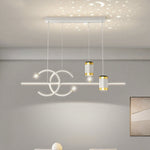 Chandelier Style Table Lamp In The Dining Room