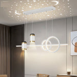 Chandelier Style Table Lamp In The Dining Room