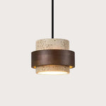 Retro Stone Wabi Sabi Pendant Light