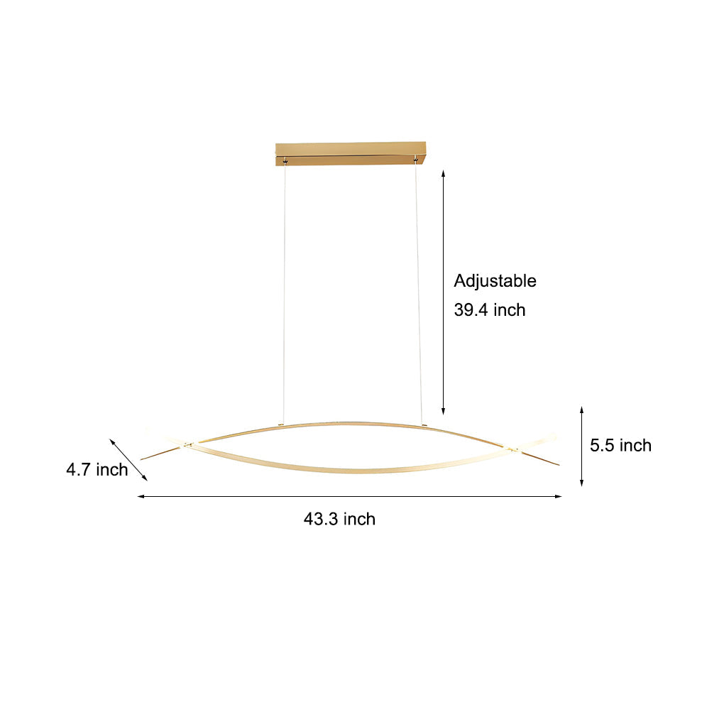 Art Strips Led Nordic Pendant Light Ha097923