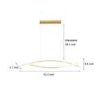 Art Strips Led Nordic Pendant Light Ha097923