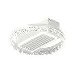 19 7 In Nordic 6 Speeds Bladeless Ceiling Fan With Led Light Remote Control