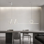 Waves Circular Led Pendant Light Ha081941