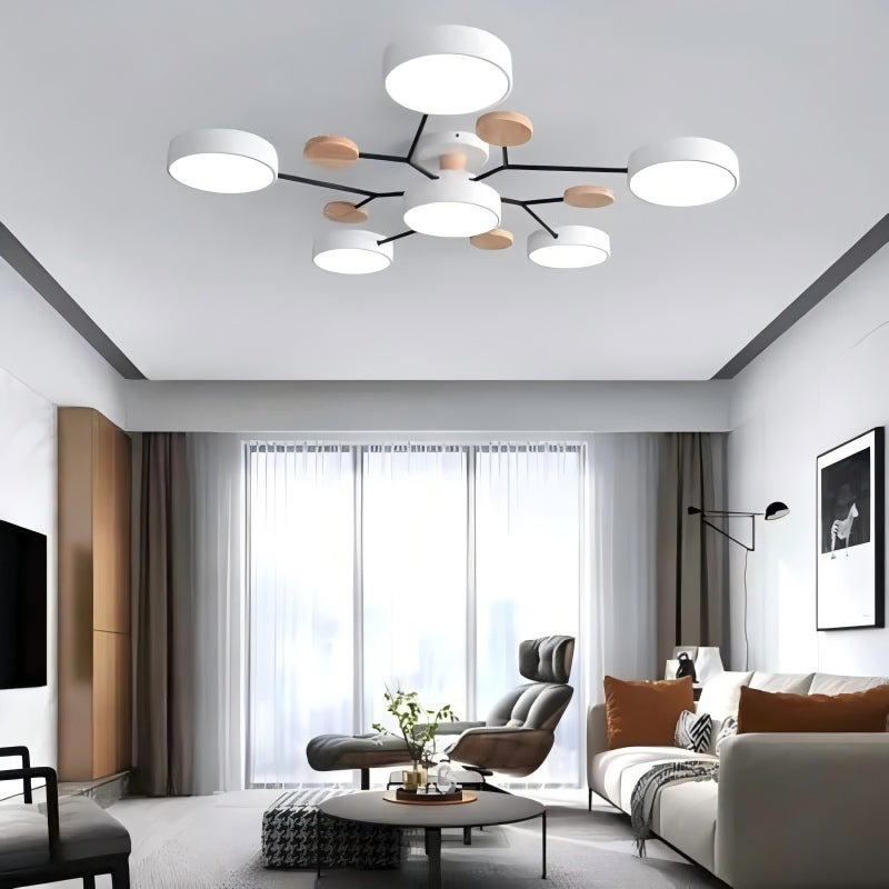 Nordic Modern Circular Acrylic Led Ceiling Light