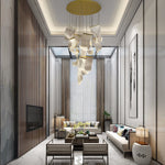 Irregular Curl Led Nordic Chandelier Ha084765