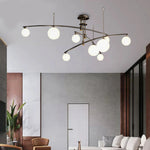 Nordic Sphere Glow Chandelier