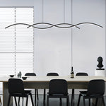 Wavy Lines Kitchen Ceiling Lamp Ha082788