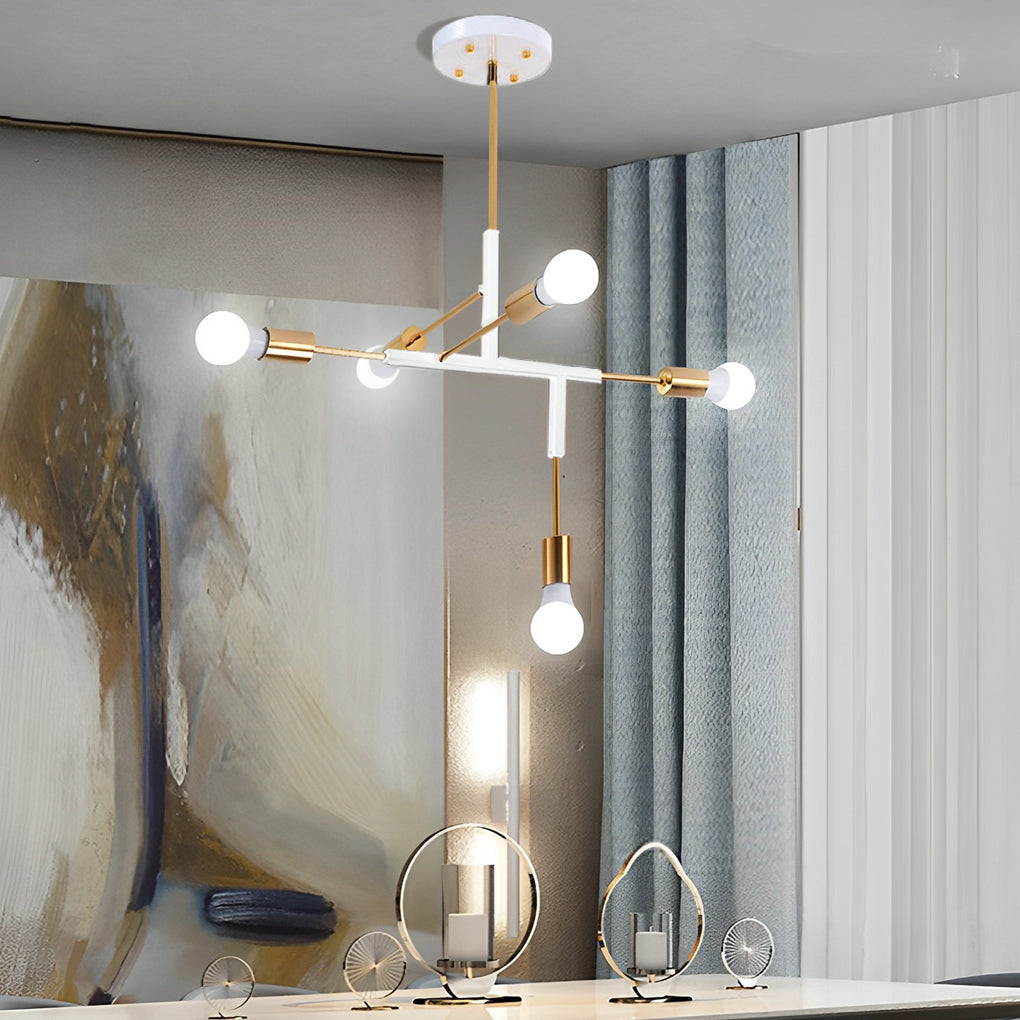 5 Lights Branch Electroplated Ceiling Lights Li002238