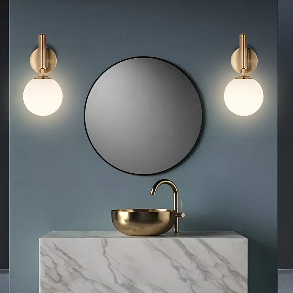 Ball Shaped 5W Led Plug In Wall Light