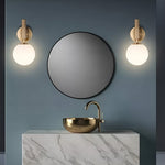 Ball Shaped 5W Led Plug In Wall Light