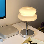 Usb Glass Burger Creative Warm Light Modern Table Lamp