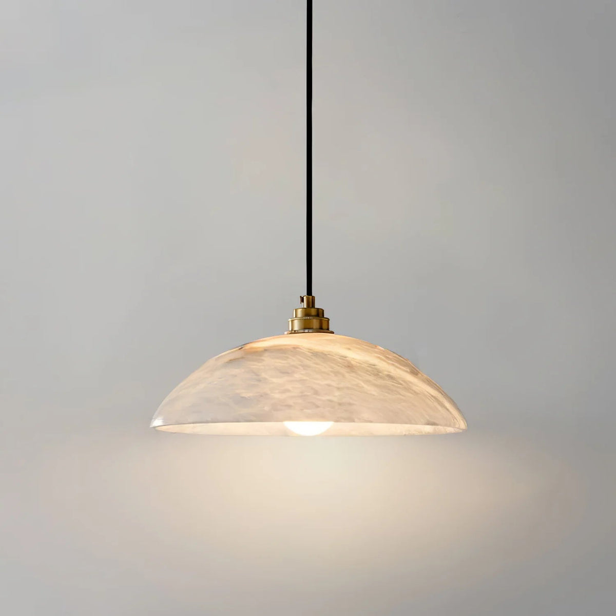Lunaria Alabaster Pendant