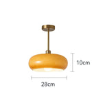 Creative Simple Persimmon Shape Pendant Light