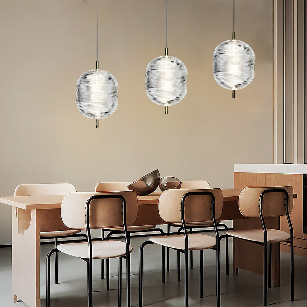Personality Glass Shade Pendant Lights Ha098861
