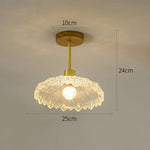 Flora Crystal Ceiling Light