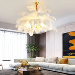 Creative Feathers Ins Nordic Chandelier Li002023