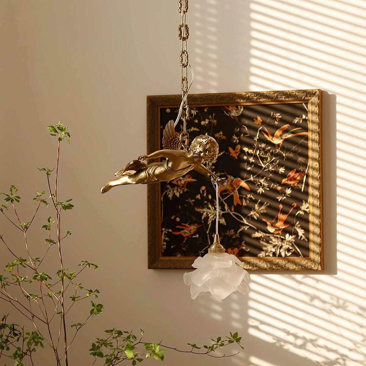 Ethereal Wing Pendant Light