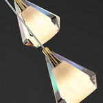 Crystal Shade Staircase Chandelier Ha095068
