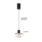 Small Simple Creative Metal Glass Led Nordic Hanging Lights Pendant Lamp Li002769