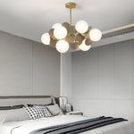 Nordic Chandelier Multicolored Board Art Branch Style Pendant Lights