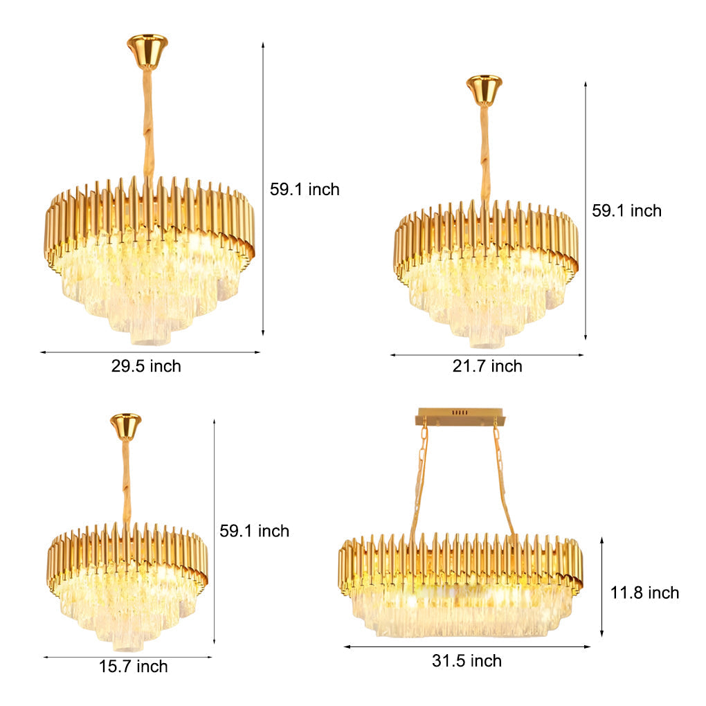 Crystal Luxury Modern Chandelier Ha098807