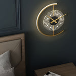 Creative Mute Clock Shaped Wall Lamp Li001948