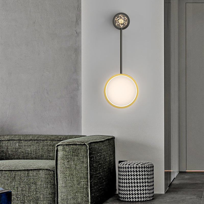 Creative Modern Wall Lamp With Spotlight Ha098328