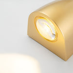 Electroplated Metal Led Up And Down Lights