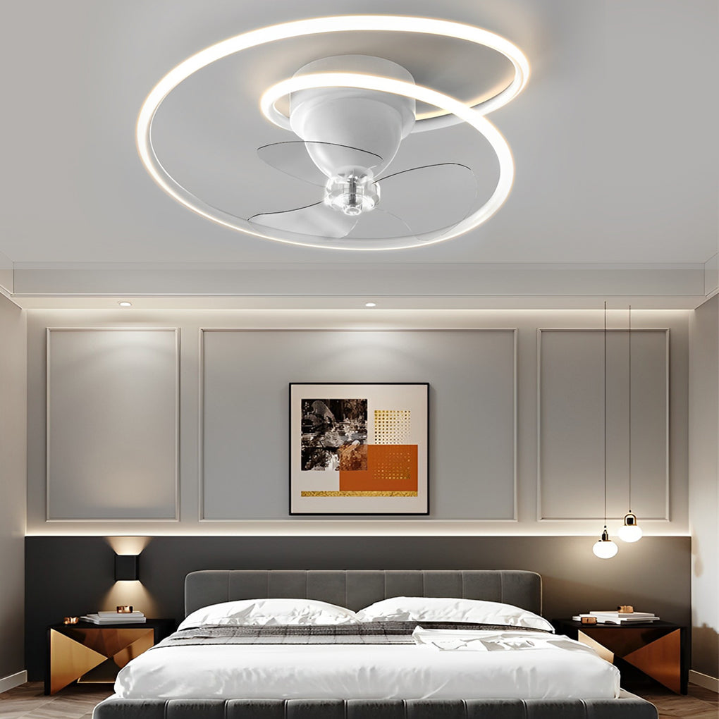 360 Rotating Modern Ceiling Fans Light Li002243