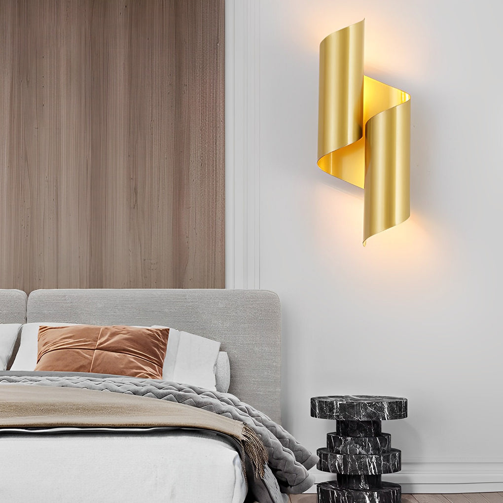 2Pcs Symmetrical Wall Light Fixture Ha084461