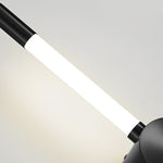 Modern LED Wall Sconce with Acrylic Shade in Black or Bronze