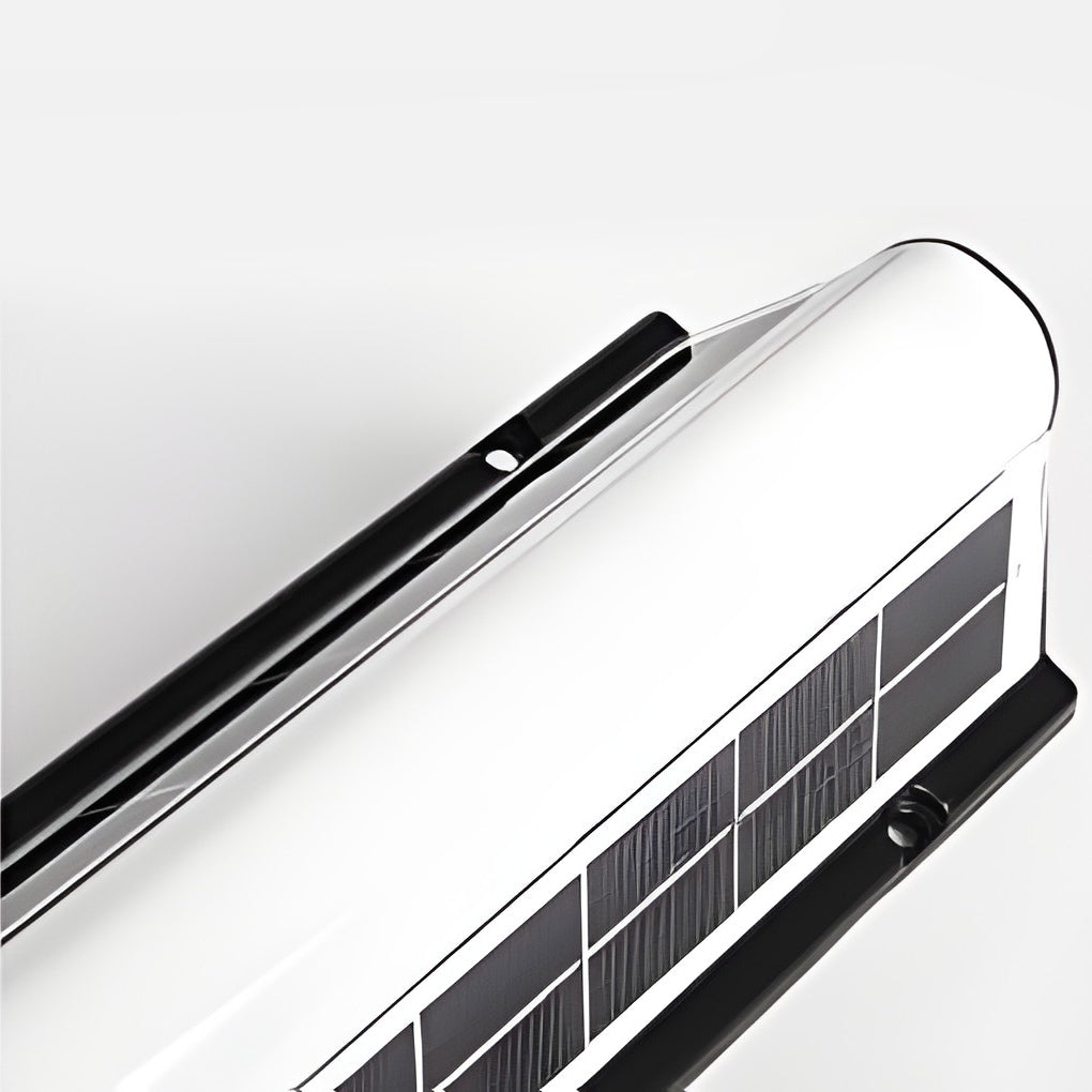 Long Acrylic Led Solar Outdoor Wall Light Waterproof Linear Wall Mounted Lighting