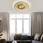 Square Round Led Anti Glare 3 Step Dimming Modern Ceiling Lights Fixture