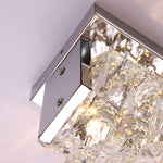 Creative Crystal Three Color Light Led Modern Wall Sconce Lighting Wall Lamp