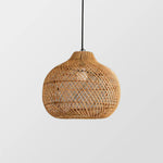 Handwoven Rattan Pendant Light