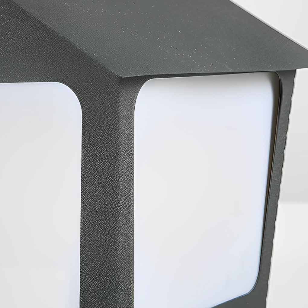 Cottage Shaped Modern Solar Fence Post Lights Li002306