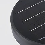 Round Modern Solar Fence Post Light Ha076261