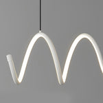 Waves Circular Led Pendant Light Ha081941