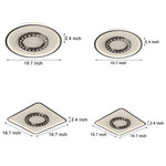 Square Round Led Anti Glare 3 Step Dimming Modern Ceiling Lights Fixture
