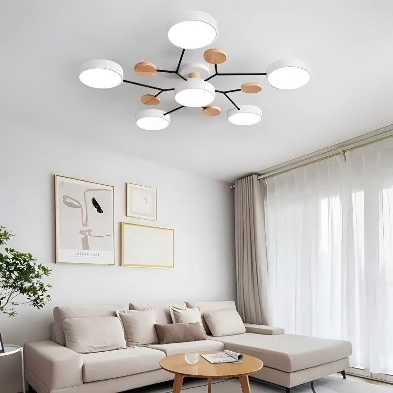 Nordic Modern Circular Acrylic Led Ceiling Light