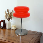 Usb Glass Burger Creative Warm Light Modern Table Lamp
