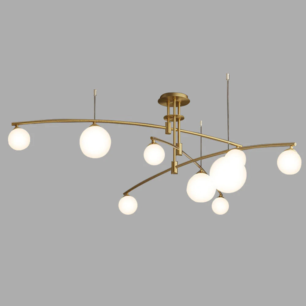 Nordic Sphere Glow Chandelier
