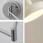 Mid Century White Wall Light