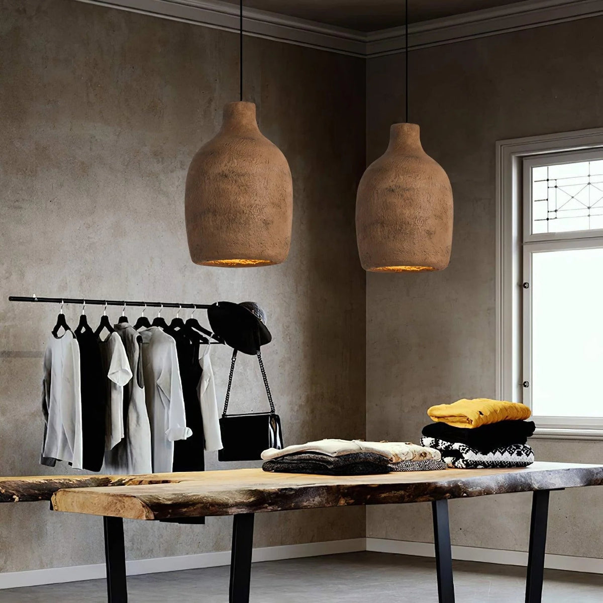 Rustic Can Pendant Light